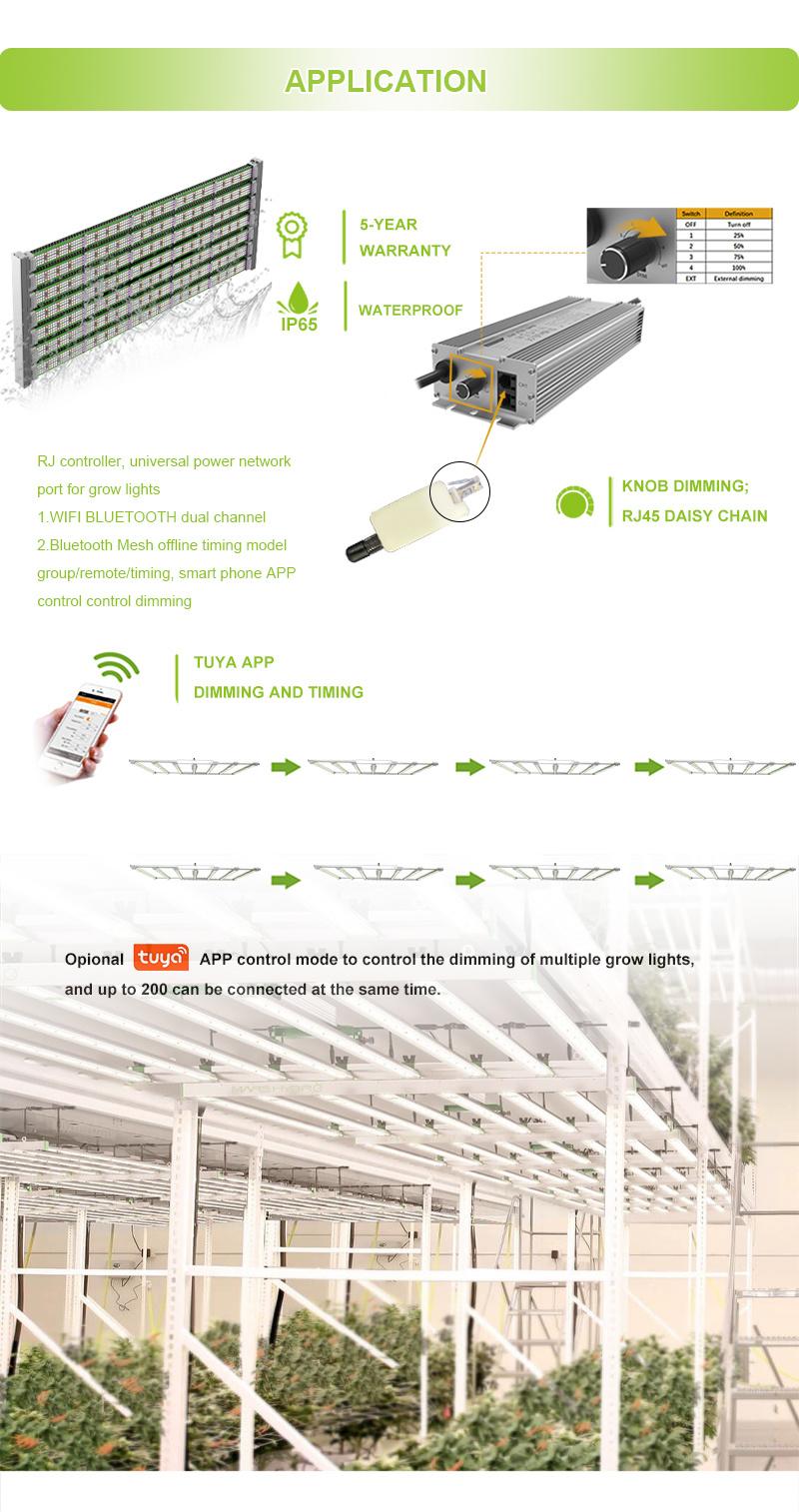 China Factory Wholesale 1000W Watt Full Spectrum Samsung Greenhouse Hydroponic Systems Plant Lamp LED Grow Light Pvisung Top Selling Grow Lights Professional Gr