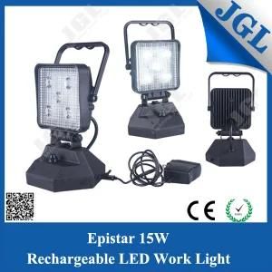 3500mAh USB-Interface 15W CREE LED Work Light with Spot/Flood Beam