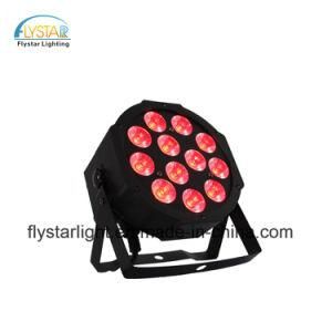 Disco Party Light Dimmable 12PCS Slim Flat PAR Lighting