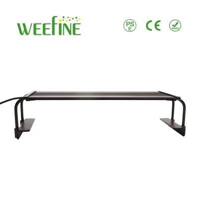 Weefine High CRI LED Aquarium Light for Freshwater Carol and Fish Tank with Telescopic Brackets (MA03-FT30 PRO)