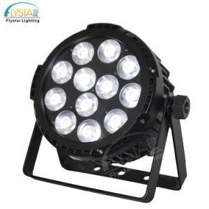 12pcsx15W 5in1 DMX512 Waterproof LED Uplight PAR with Beam Effect
