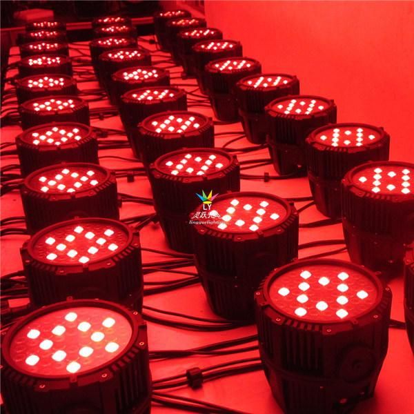 Outdoor Waterproof DMX RGBW LED PAR 64 Light 54X3w IP65