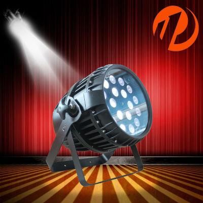 18*12W Zoom Waterproof 6in1 Outdoor LED PAR Disco Stage Lighting