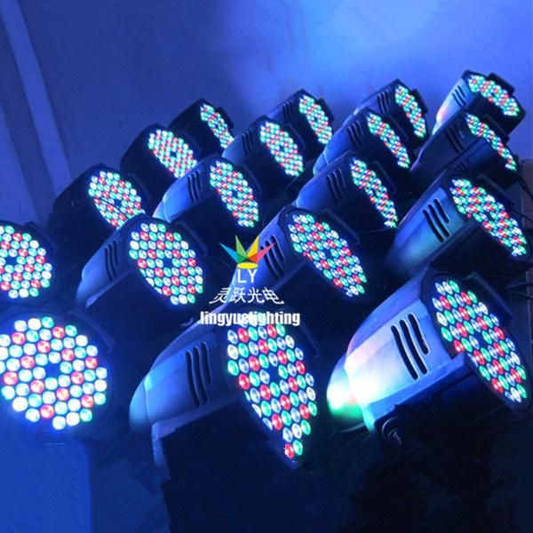 Disco Night Club LED PAR 54 3W RGBW Stage Light