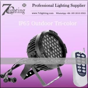 Tri-LED PAR Lighting 54X3w RGB Remote Wedding Lighting Equipment