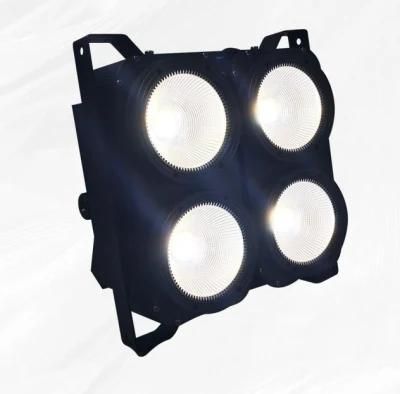 4PCS COB White Light LED PAR Lights for DJ Disco