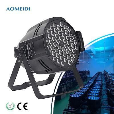 54X3w Indoor Wedding DMX LED Stage PAR Can Light RGBW