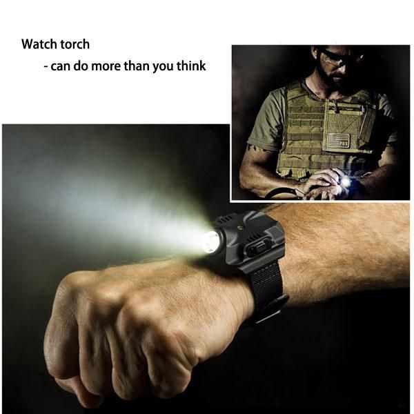 Night Running Equipment Glare Lighting Watch LED Wrist Light