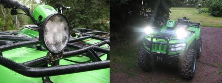4 Inch 18W Flood Spot Combo Beam Round Square LED Work Light Milha 4X4/off-Road/Pickup/Truck/Motorcycle LED Carro, LED Automotivo 12V Faros Barra De Luz De LED