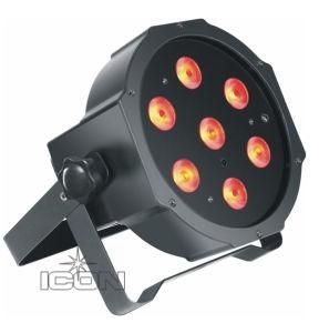 7X12W 4in1 RGBW Plastic LED Slim PAR Light