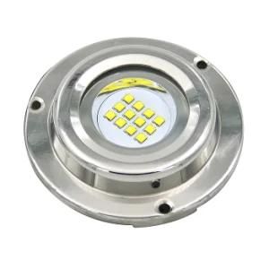 5X12W Ultra White LED Underwater Boat Light