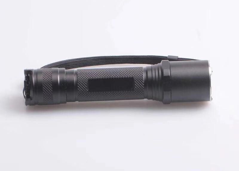 New! High-End Police Flashlight Battery Indicator IP67 USB Charging LED Flashlight