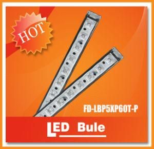 Waterproof 12V 7.2W Blue and White 30LEDs Rigid Strip 5050