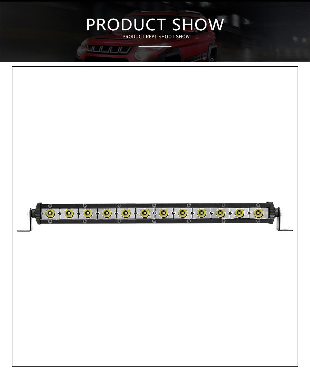 Dxz 12SMD 36W Auto LED Light Bar Work Light Lamp Headlamp for Motorcycle Tractor Boat off Road 4WD 4X4 Truck SUV ATV