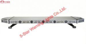 Tri-Color Changeable Linear Police Firefighting LED Warning Light Bar