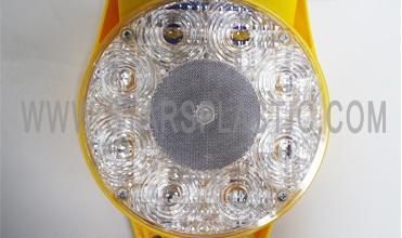 Portable LED Strobe Traffic Warning Solar Barricade Light for Barrier in Construct Work Zone