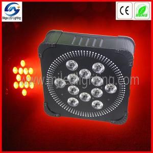 CE RoHS 12PCS 4in1 Wireless Battery LED PAR Light