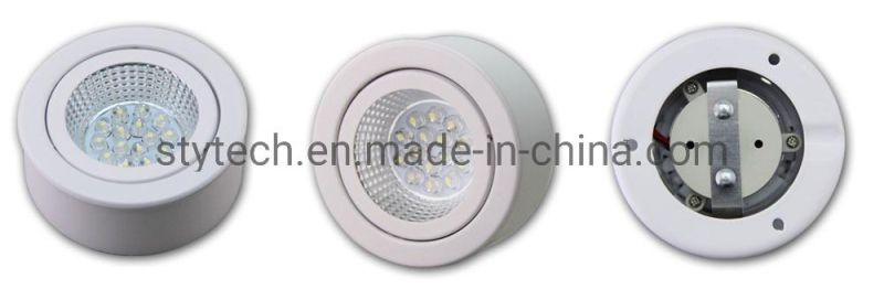 Surface Mounted Under LED Puck Kitchen Cabinet Light for Furniture/Wardrobe with Ce Approval