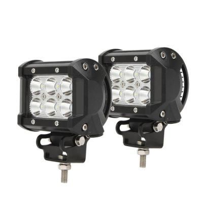 Vehicle Part Super Bright 4inch 18W Offroad Spot Beam CREE LED Work Lights