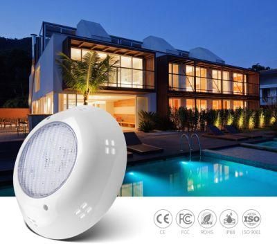 18W ABS Material 12V IP68 Structure Waterproof Swimming LED Pool Wall Mounted Light