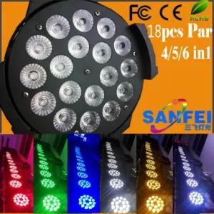 18*12W RGBW 4in1 DJ Disco Bar LED PAR Wash Light (SF-305)