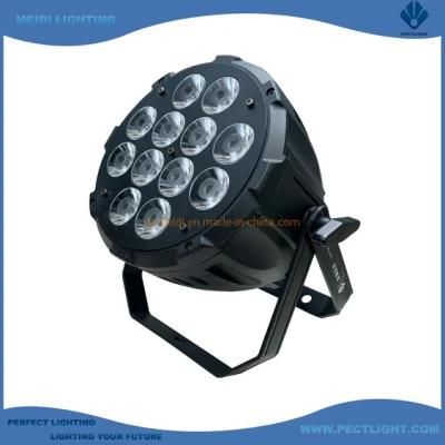 Factory Price Narrow Beam 12X12W LED PAR Can Stage Disco Effect Light with RGBWA 5in1