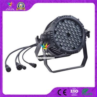 Color Change IP65 Waterproof 54X3w LED PAR Light