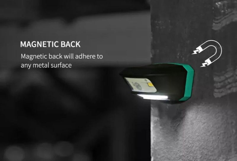 USB Rechargeable Waterproof LED Dual Light Source Hiking Hiking Camping Head Lamp Outdoor Night Fishing Running Sensor Strong Bald Lamp