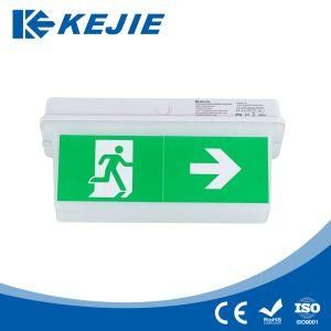 Kejie 2W PC Plastic Housing 3h Battery Backup Emergency Ceiling Lights LED Emergency Lamp