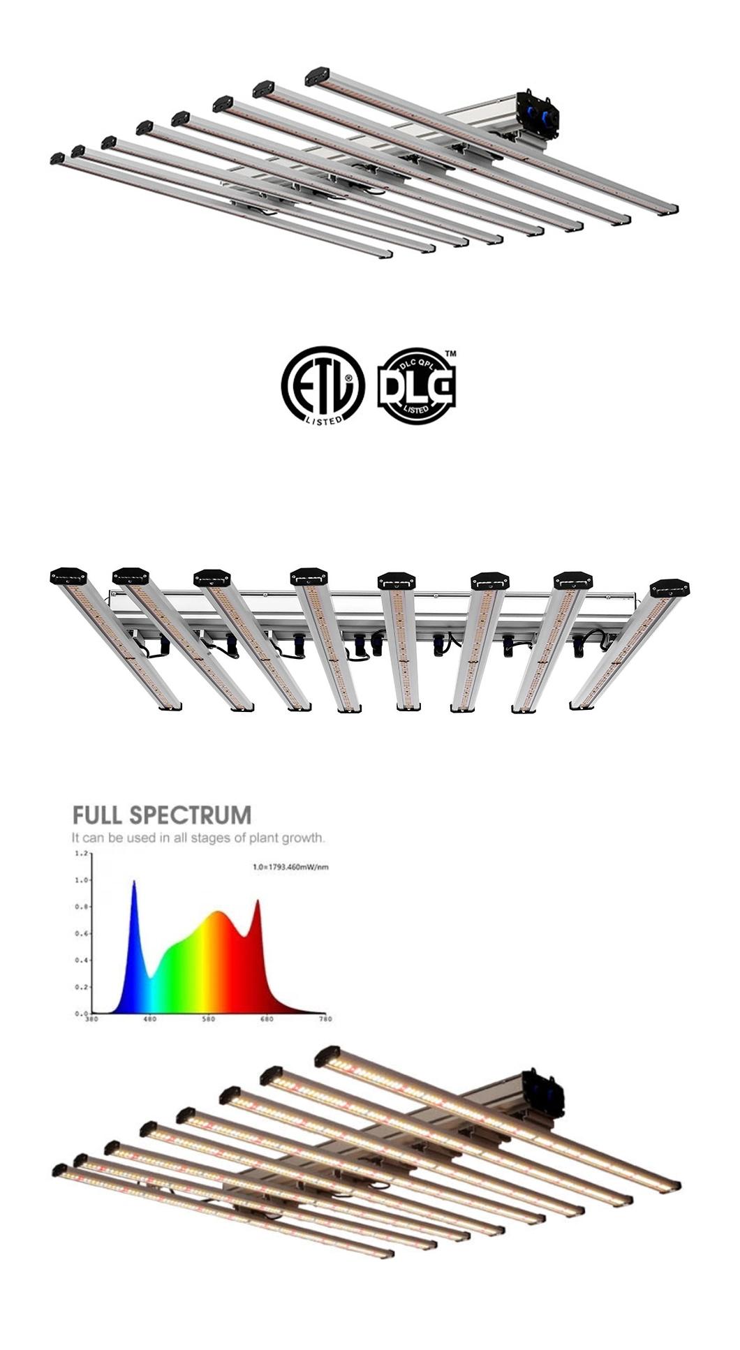 640W 720W 1000W Indoor Vertical Farming Hydroponic Full Spectrum LED Grow Light for Greenhouse Indoor Plants