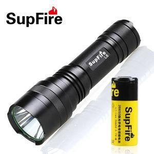 Metal Flashlight Use Rechargeable 26650 Battery