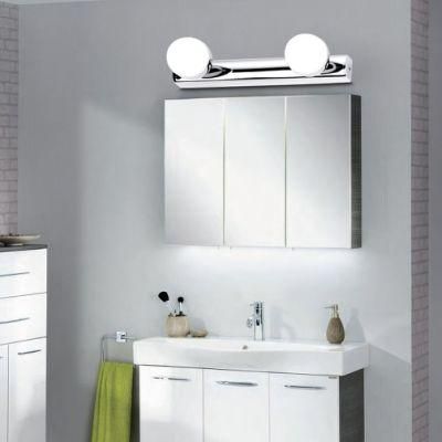 High Quality Waterproof IP44 4W COB Stainless Steel Glass 2 3 Bulbs Vanity Mirror Light Wall Light Fixture Bathroom Mirror Light