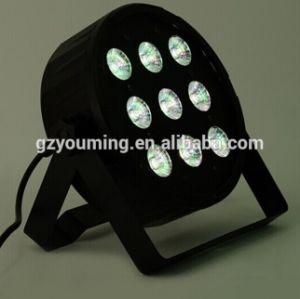 10W*9PCS 4 in 1 RGBW High Brightness LED Party DMX Stage PAR Can Light