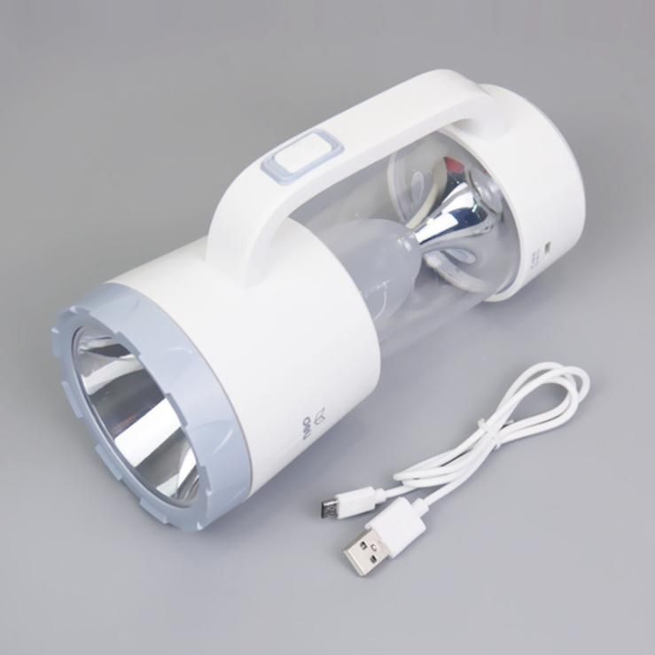Rechargeable Portable USB Lantern Flashlight Work Light Spotlights LED Searchlight