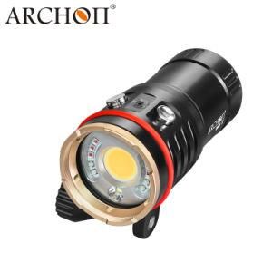 Flashlight Underwater Scuba Sport Diving Light LED Torch Dual-out Archon Wm26II