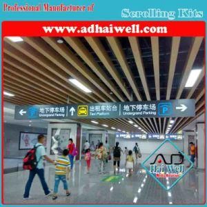 Bus Station/ Airport/ Mall Acrylic LED Directory Sign Board