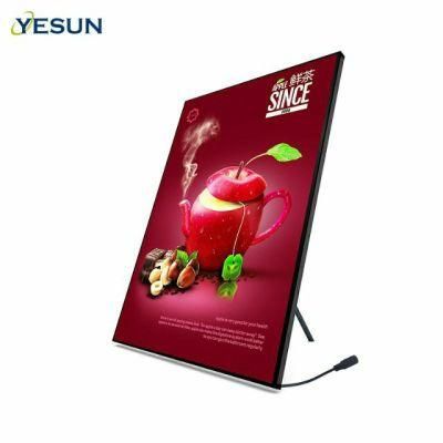 A1 Illuminate LED Menu Sign Board Restaurant Poster LED Frame Advertising Display LED Light Box