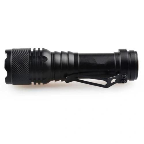 Factory Customize CREE XPE 4W Rechargeable LED Flashlight for Hiking