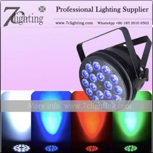 DMX LED PAR Lamp RGBWA 5 in 1 LED Lighting Wash Spotlight for Concert Event Production
