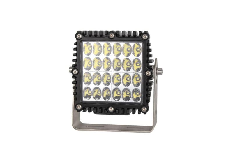 7inch Square LED Work Light for Heavy Duty Tractor Excavator Ttruck Agricultural Machinery Mining Farming