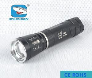 Portable LED Flashlight Zoomable LED Aluminum Alloy Torch