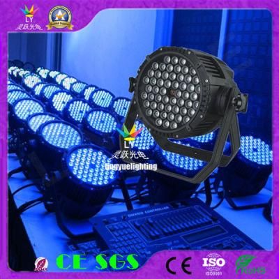 Waterproof 54X3w RGB 3in1 Outdoor LED PAR Can Light