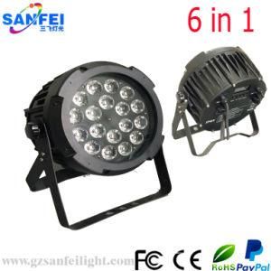 Hot Sale Outdoor 18PCS12W 6in1 LED PAR Light