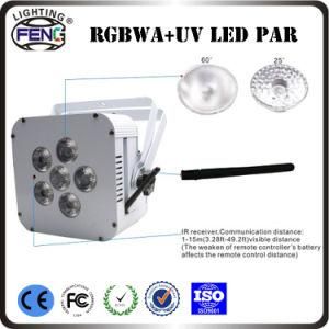 6*15W 5in1 RGBWA Multi-Color LED PAR Light LED Stage Light