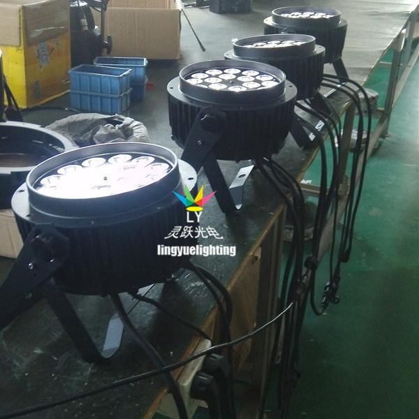 18PCS Rgbwauv Outdoor DMX Professional LED PAR Light