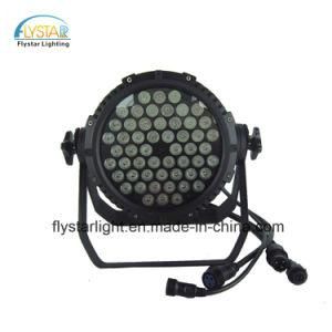 54PCS 3W RGBW LED Waterproof PAR Can Light