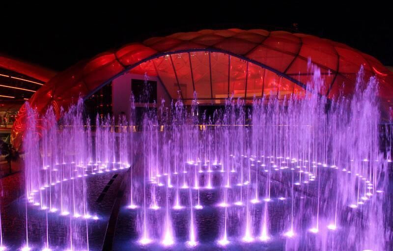 IP68 Stainless Steel DC24V 36W DMX512 LED Fountain Ring Light RGBW LED Underwater Fountain Light with CE/RoHS Certificate