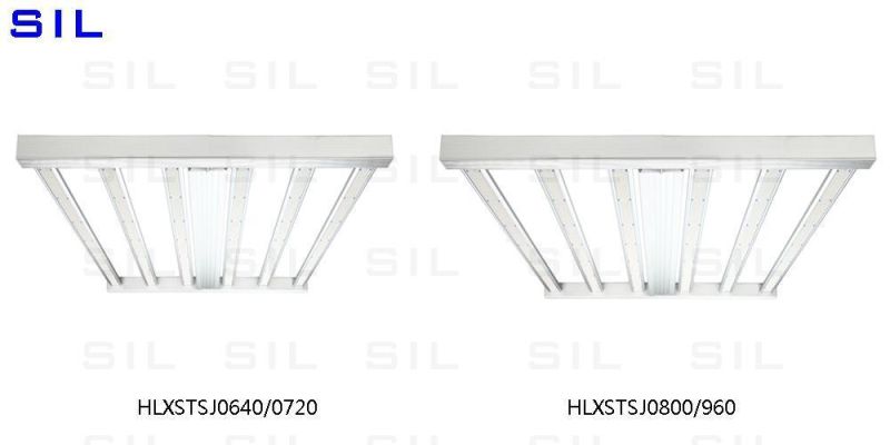 Plant Luminaire 600W 720W 800W 960W 1200wled Grow Light 3200K-3400K Full Spectrum with 660nm 740nm Red T Bar Type Grow Lamp Plant Luminaire