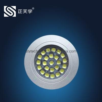 DC Powered Round LED Spot Puck Furniture/Cabinet/Closet Light