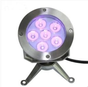 Best Quality IP68 Outdoor Stainless Steel RGB 6 W 12 W 18 W LED Underwater Pool Light with Tripod